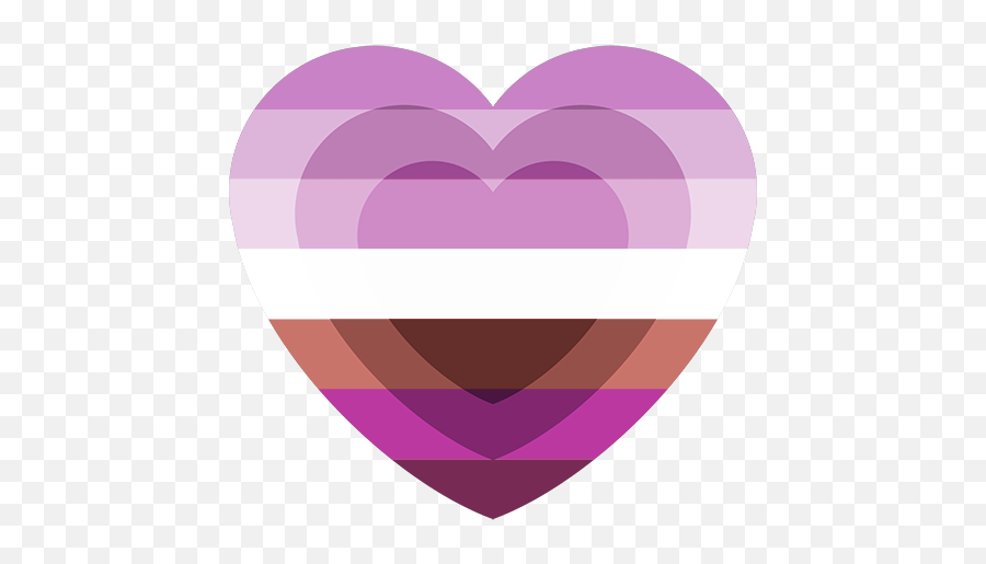 Lesbian Emojis Tumblr Posts - Heart,Asexual Flag Emoji