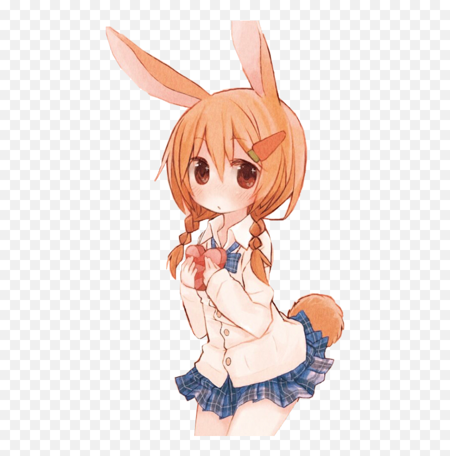 Pink Anime Bunny Girl GIF  GIFDBcom