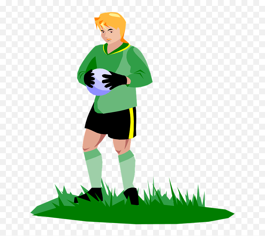 Free Goalkeeper Football Images - Soccer Clipart Goalie Emoji,Soccer Emoji Shirt