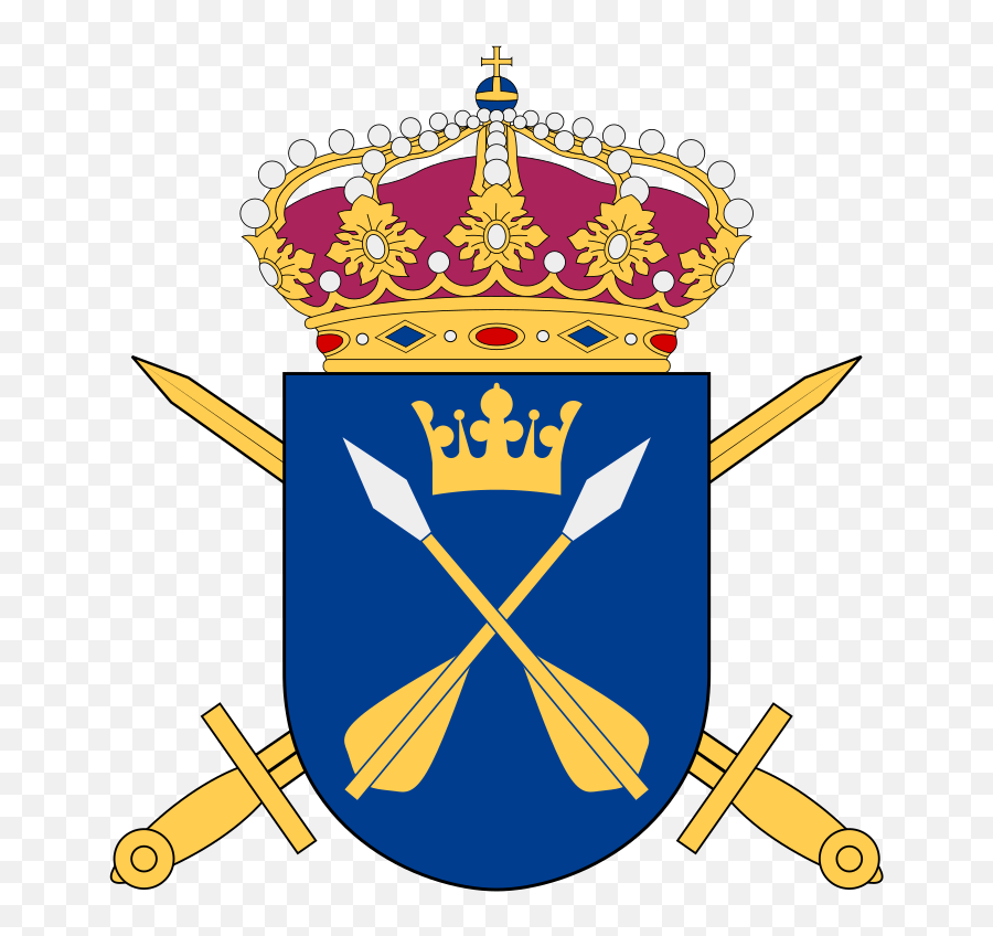 Dalregementsgruppen Vapen - National Defence Radio Establishment Emoji,Two Swords Emoji