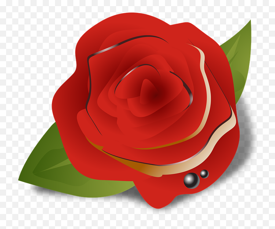 Flower Rose Red - Garden Roses Emoji,Japanese Flower Emoticon