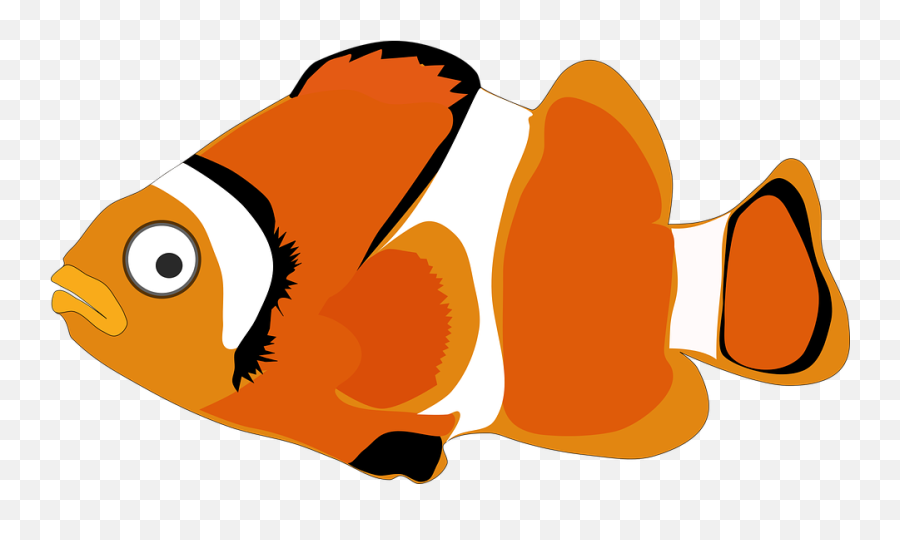 Kartun Ikan Gambar Vektor - Fish Cartoon Nemo Png Emoji,Blowing Air Out Of Nose Emoji