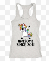 Cute Unicorn Awesome Since 2011 T Emoji