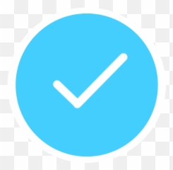 Picsart Oficial Gold Checkmark Aproved Legit Fake Blue - Circle Emoji,Checkmark Emoji