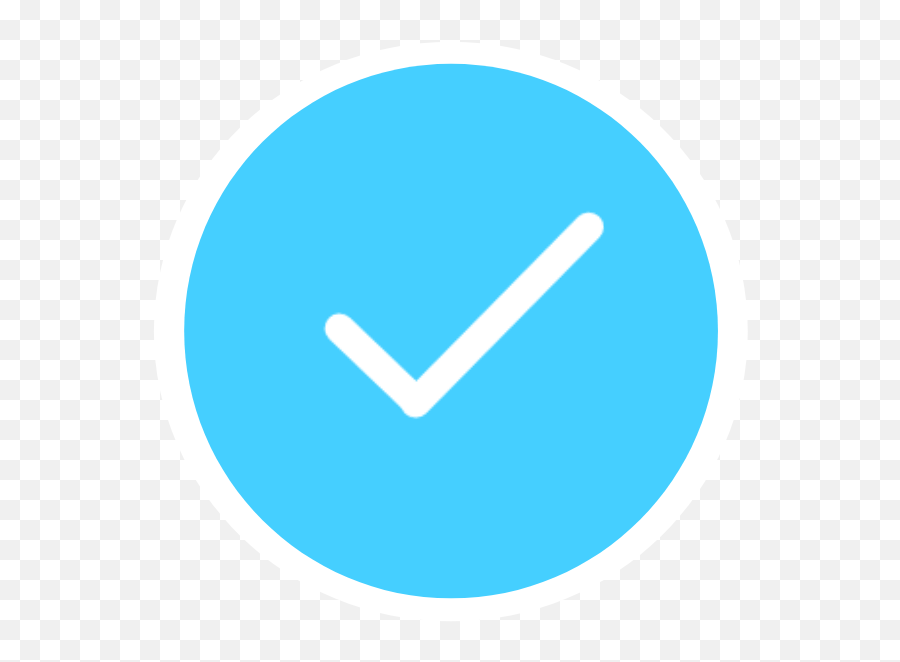 Picsart Oficial Gold Checkmark Aproved Legit Fake Blue - Circle Emoji,Checkmark Emoji