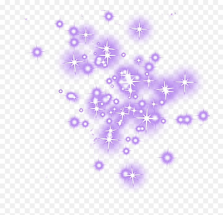 Download Sparkle Sticker - Purple Sparkles Transparent Transparent Purple Glitter Png Emoji,Sparkle Emoji Transparent