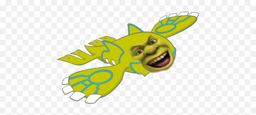 Shrek Meme Clipart - Blue Legendary Pokemon Emoji,Laughing Emoji Dank Meme