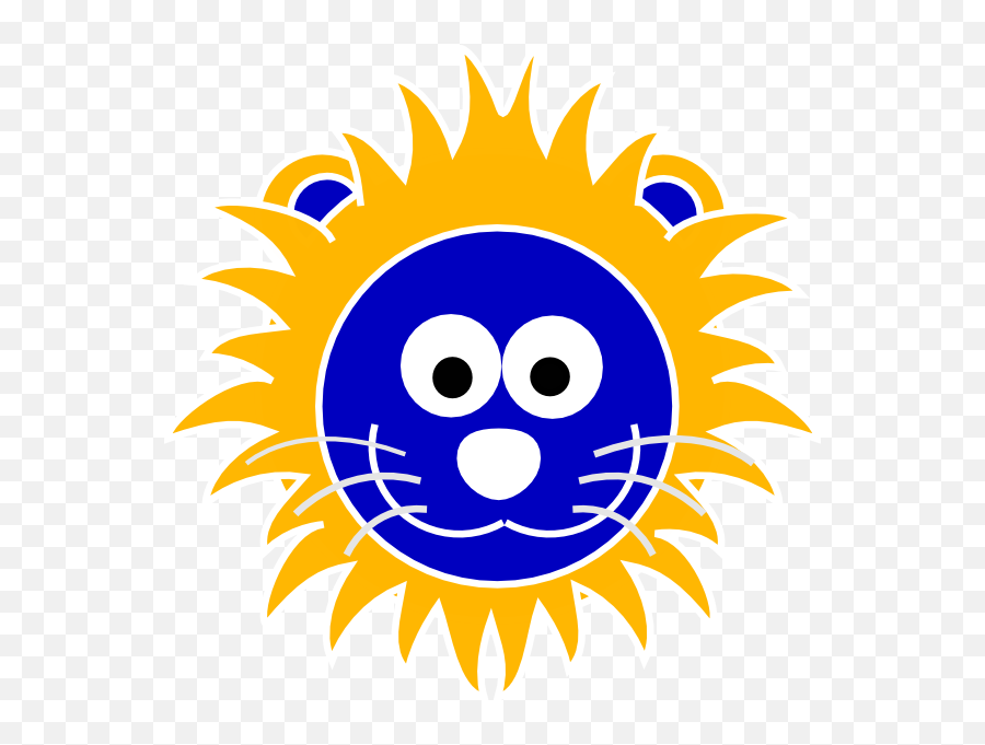 Cartoon Yellow Lion Clip Art At Clkercom - Vector Clip Art Clip Art Emoji,Lion Emoticon