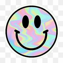 Kawaii Cute Pink Pastel Goth Soft - Aesthetic Smiley Face Emoji