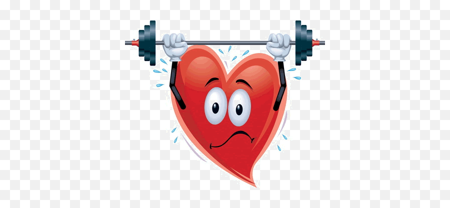 What Is Cardiovascular Fitness - Heart Smiley Emoji,Workout Emoticon