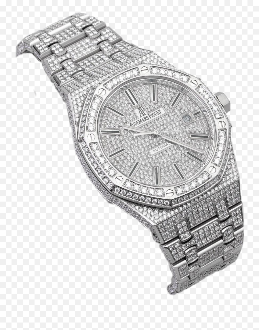 Audemars Rolex Watch Jewelry Diamonds - Diamond Rolex Png Emoji,Emoji Rolex