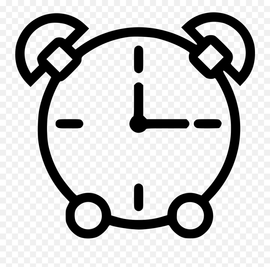 Alarm Bell Clock Ring Timer Stop Watch - Minimalist Icons Clock Png Emoji,Watch Clock Emoji
