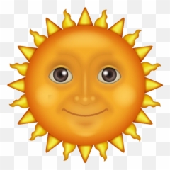 The Sun Face Emoji - Msc Cruises Logo Transparent,Sun Emoji