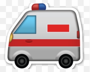 Pendent Clipart Ambulance - Iphone Ambulance Emoji,Car Emojis