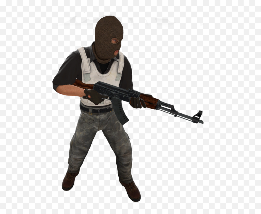 Csgo Terrorist Png 2 Png Image - Csgo Terrorist Model Png Emoji,Ak47 Emoji