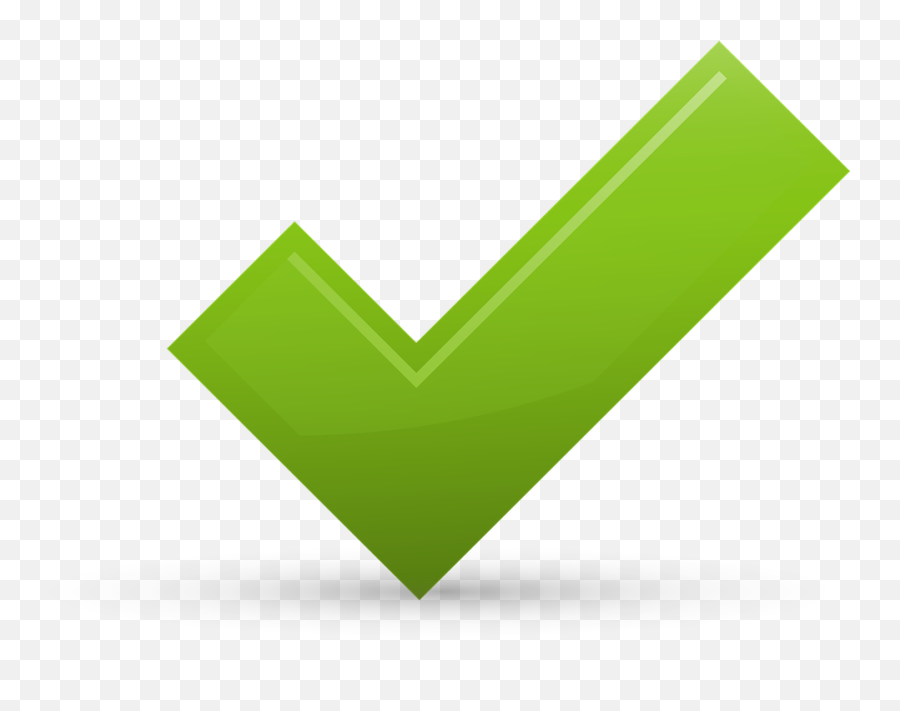 Confirm True - Simbolo Correto Png Emoji,Green Checkmark Emoji