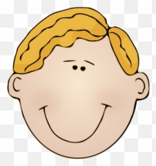 Yellow Haired Man Vector Image - Child Face Clip Art Emoji,New Year Emotions