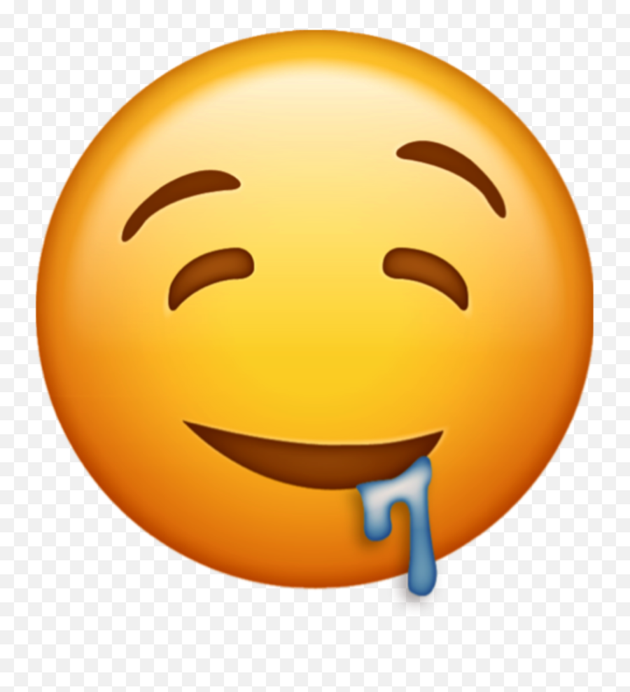 Free - Transparent Drool Emoji Png,Snicker Emoji