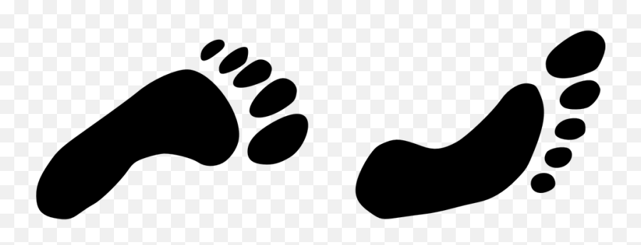 Free Feet Foot Vectors - Foot Print Clip Art Emoji,Walking Dead Emoji Download