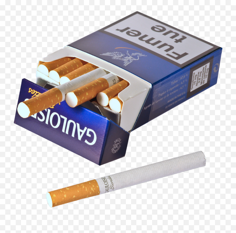 Cigarette Package Tobacco Smoke Gallic - Cigarette Emoji,Cigar Smoking Emoji