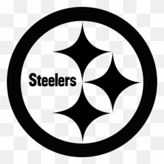 Steelers Vector Stencil Transparent Png Clipart Free - Transparent Steelers Logo Png Emoji,Steelers Emoji