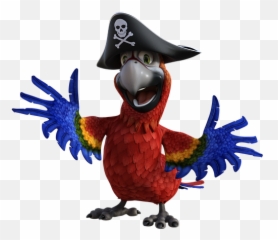 Parrot Bird Wings Feathers Exotic - Talk Like A Parrot Day Emoji,Parrot Emoji