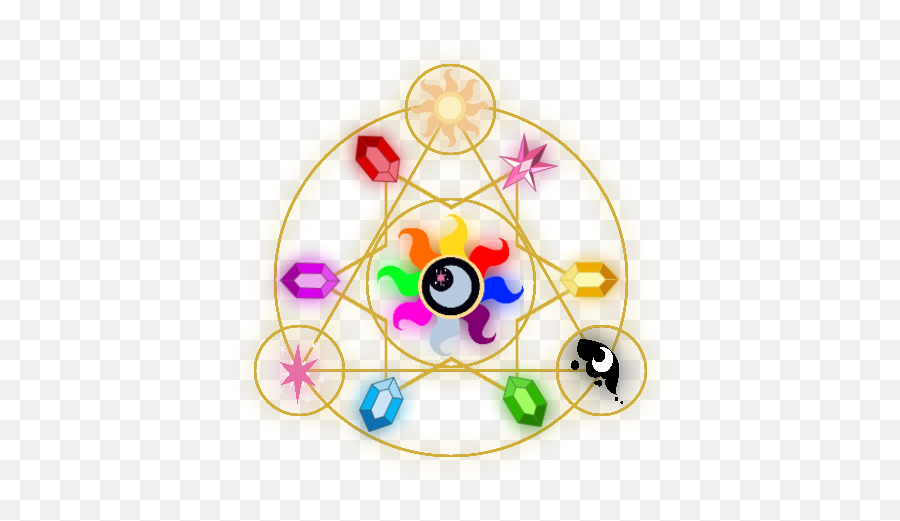 Magic Circle - Photo Finishu0027s Magics Visual Art Mlp Forums Circle Emoji,Hisoka Emoji