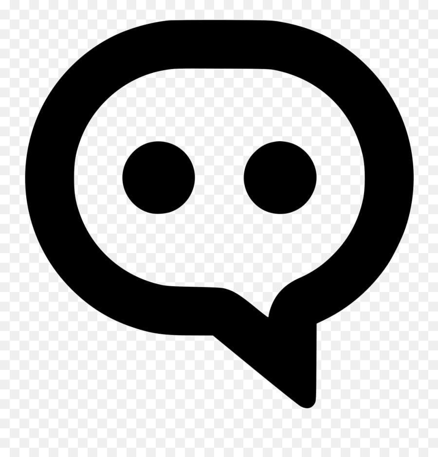 Message Comment Chat Bubble Forum Speech Talk Text Svg Png - Portable Network Graphics Emoji,Forum Emoticon
