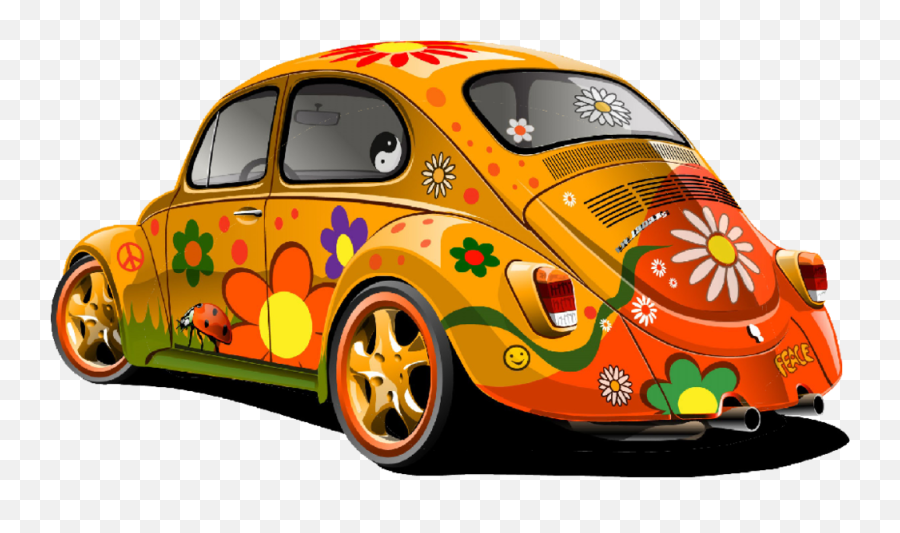 Vw Bug Car Psd Official Psds - Wolsvagen Retro Emoji,Vw Emoji