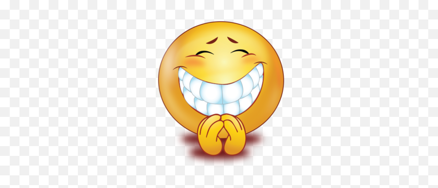 Big Teeth Smile Emoji - Big Smile Smiley,Teeth Emoji