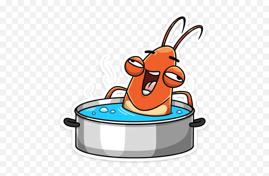 Telegram Sticker Emoji,Shrimp Emoji