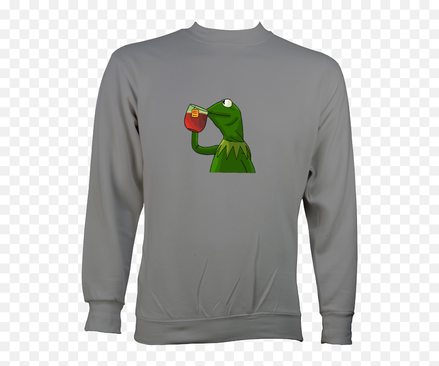 Download Kermit Tea Png - Long Sleeve Emoji,Frog Tea Emoji