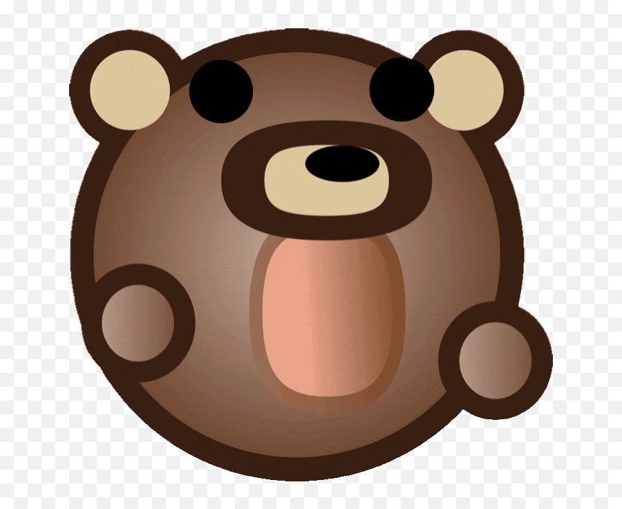 Top Brown Bear Stickers For Android U0026 Ios Gfycat - Dot Emoji,Angry Bear Emoji