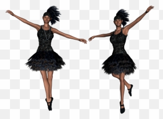 Jazz Dress Dance Dancer Girl - Emoji