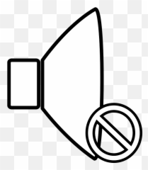 Free Quiet Silence Illustrations - Black And White Emoji