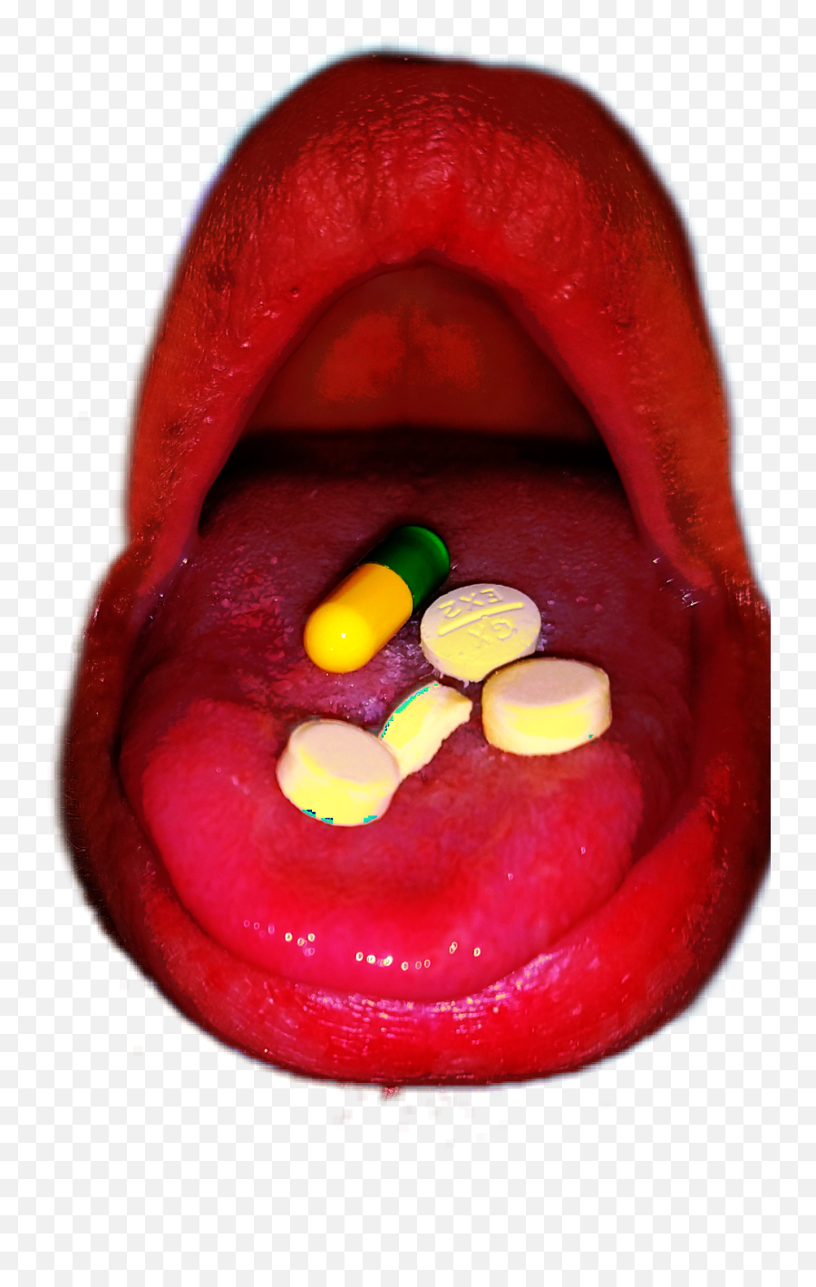 Saturationeffect Pills Trip Red - Pill Emoji,Pills Emoji
