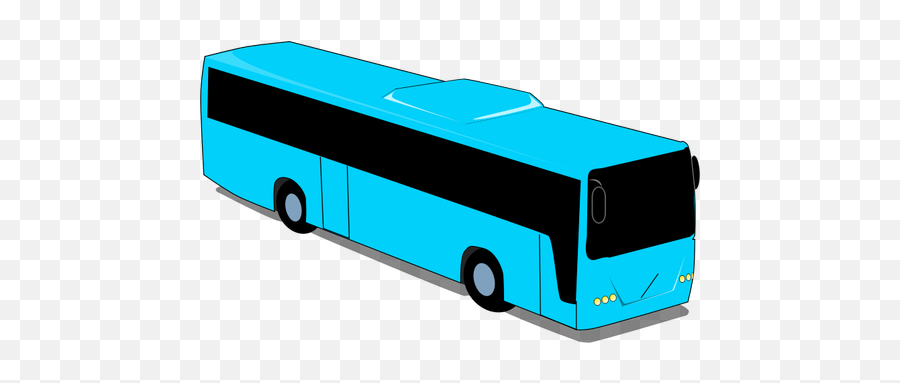 Blå Buss Tegning - Tour Bus Clip Art Emoji,Bus Emoji