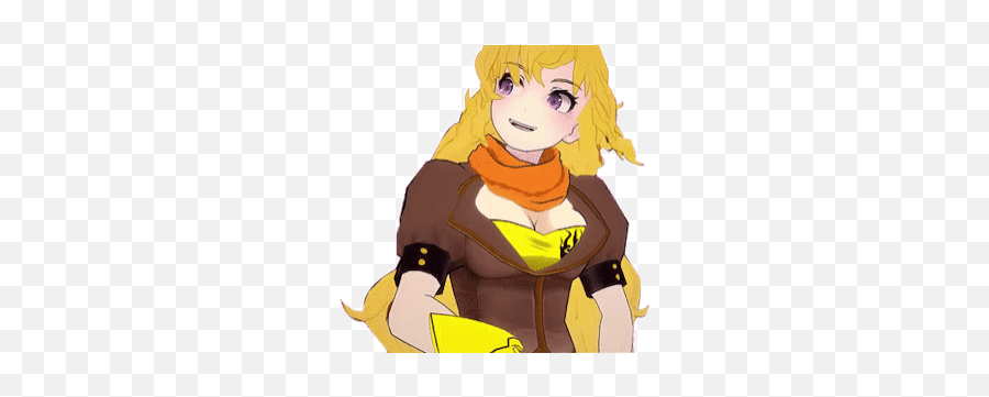 Top Rooster Teeth Stickers For Android Ios - Yang Rwby Gif Transparent Emoji,Rooster Emoji