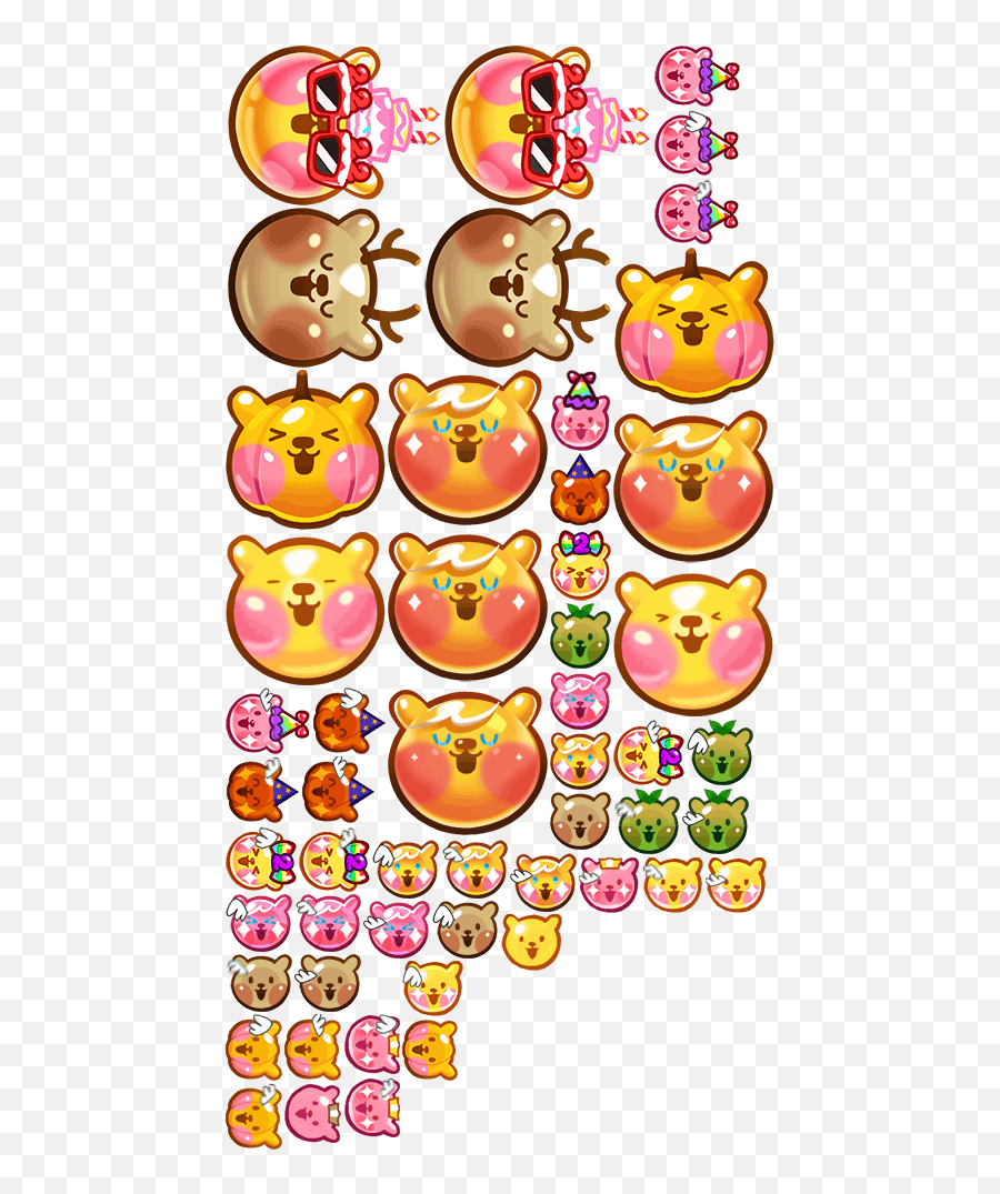 Cookie Run - Cookie Run Bear Jelly Emoji,Run Emoticon
