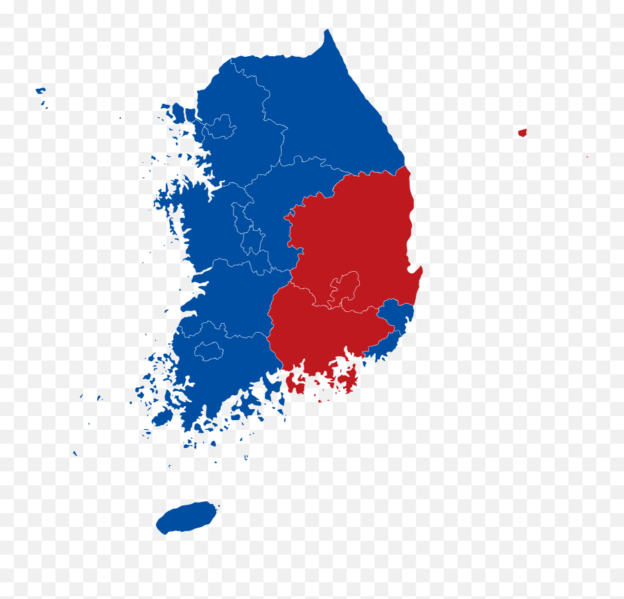 South Korean Presidential Election - Map South Korea Vector Emoji,Level 19 Emojis