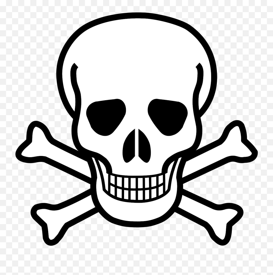 Skull And Crossbones - Skull And Crossbones Svg Emoji,Poison Emoji