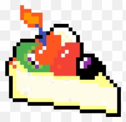 Pixilart - Transparent Mario Clouds Emoji,Birthday Cake Emoticon Text