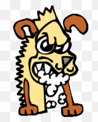 Angry Dog Stickers For Android Ios - Angry Dog Gif Cartoon Emoji,Barking Dog Emoji
