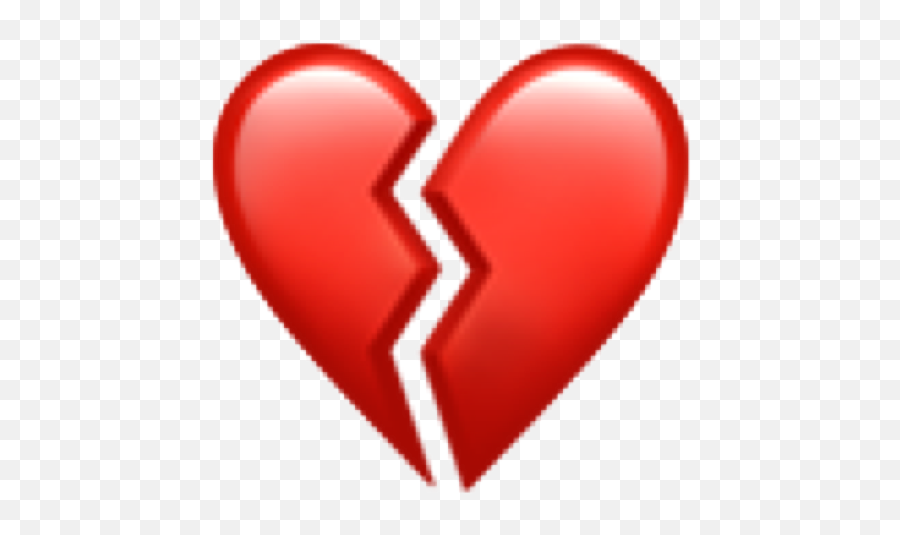 Emojiwhatsapp Stiker Stikers - Broken Heart Apple Emoji,Corazon Roto Emoticon