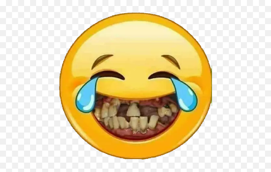 Funny Memes Stickers For Whatsapp U2013 Apps On Google Play - Laughing  Emoji With Rotten Teeth,Gun In Mouth Emoji - free transparent emoji -  