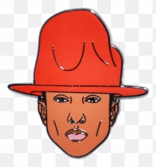 Pharrell Emoji U2013 Pinhype - Cartoon,Red Hair Emoji