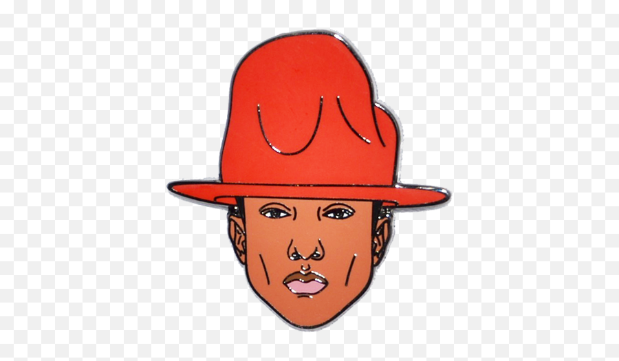 Pharrell Emoji U2013 Pinhype - Cartoon,Red Hair Emoji