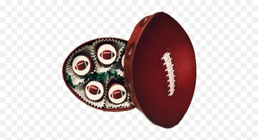 Mini Chocolate Covered Oreos Football Gift Box - Cupcake Emoji,Rugby Ball Emoji