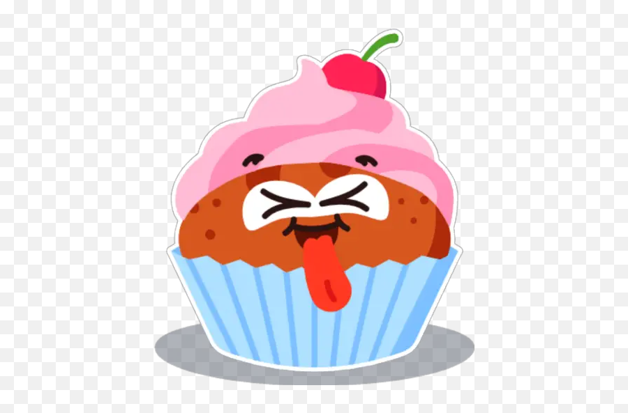 Comida Animada Stickers For Whatsapp - Clip Art Emoji,Cupcake Emoji Android