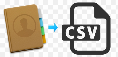 Iphone Contacts To Excel Or A Csv File - Csv Logo Png Emoji,Book Emoji Iphone
